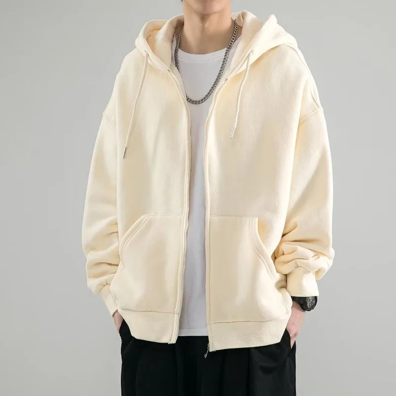 Y2K Oversized Zip-Up Jacket